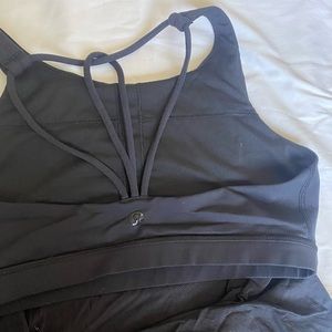 lululemon top with built in bra